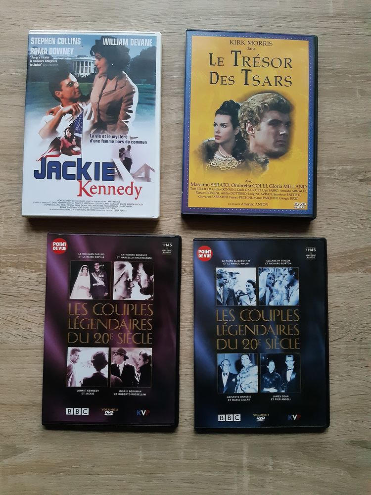 DVD   Jackie Kennedy, Couples l�gendaires, etc...   3 Le Vernois (39)