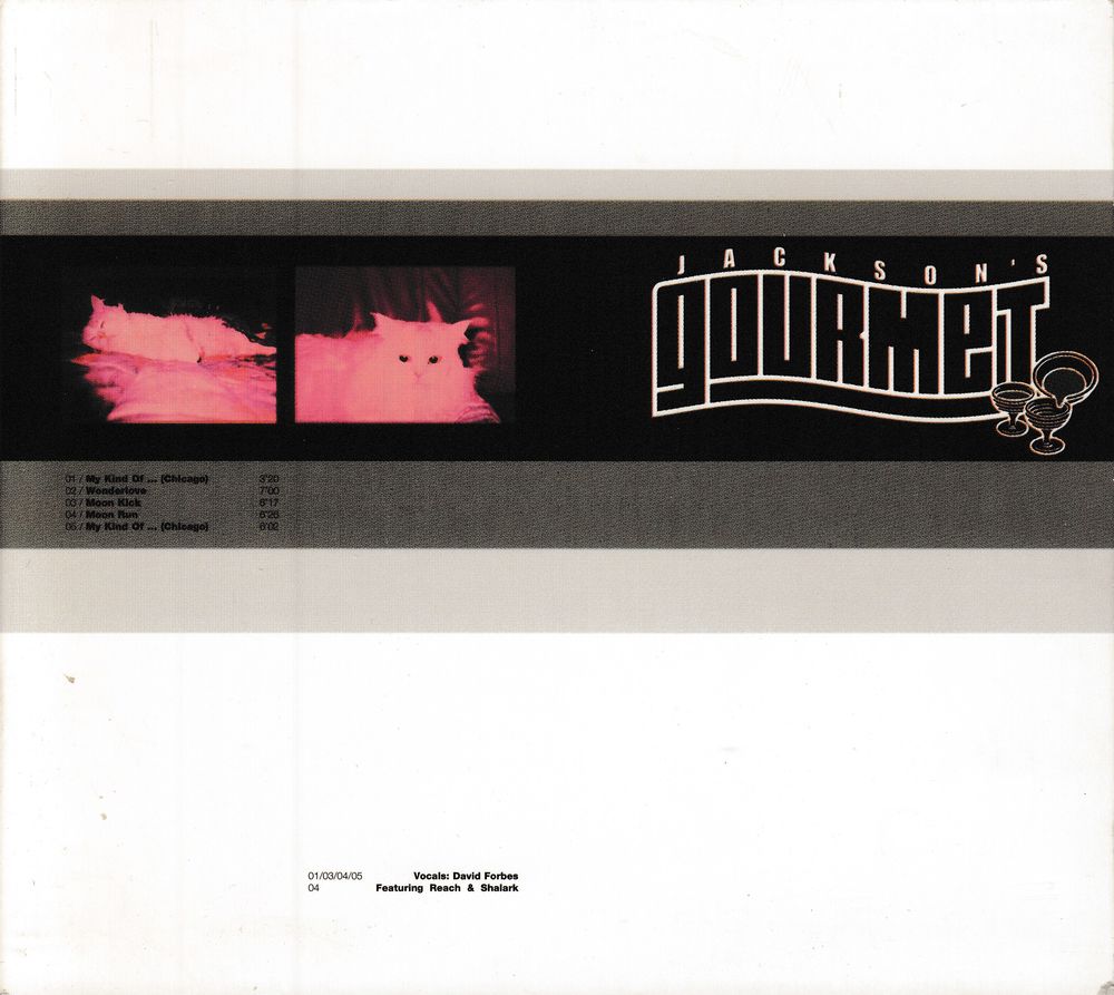 CD   Jackson   -   Jackson's Gourmet  (Digipak) 7 Antony (92)