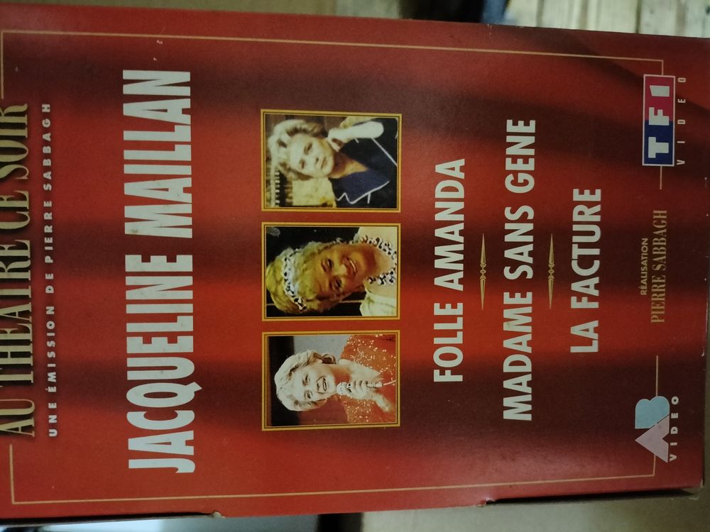 VHS Jacqueline MAILLAN 10 Meaux (77)