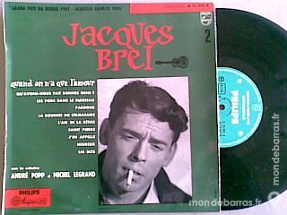 Jacques BREL : 33t/25cm N� 2 0 Genay (69)