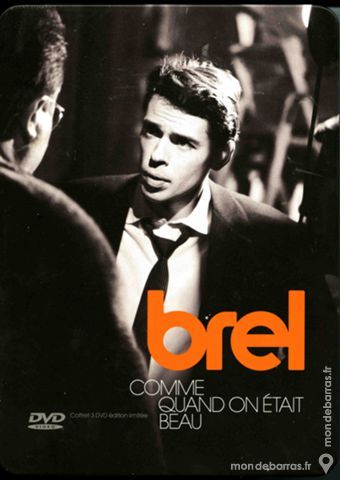 Jacques Brel - 3DVD Comme quand on �tait beau 20 Valenciennes (59)