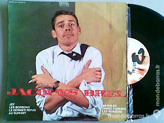 Jacques BREL : 33t/25 cm Jef + 7 titres 0 Genay (69)