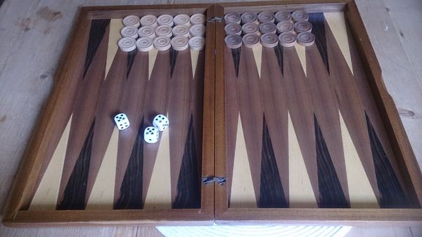 JEU DE JACQUET  DAL NEGRO  en bois 110 Aix-en-Provence (13)