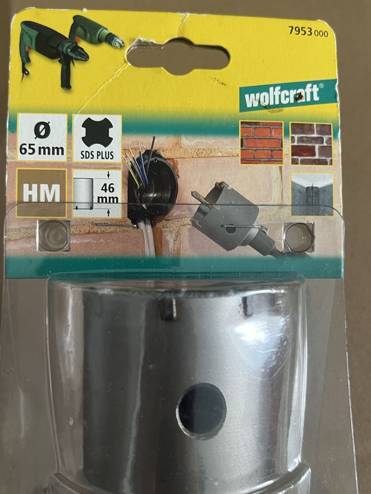 Jamais servi, TREPAN Wolfcraft 65 mm SDS PLUS 35 Saint-Denis (97)