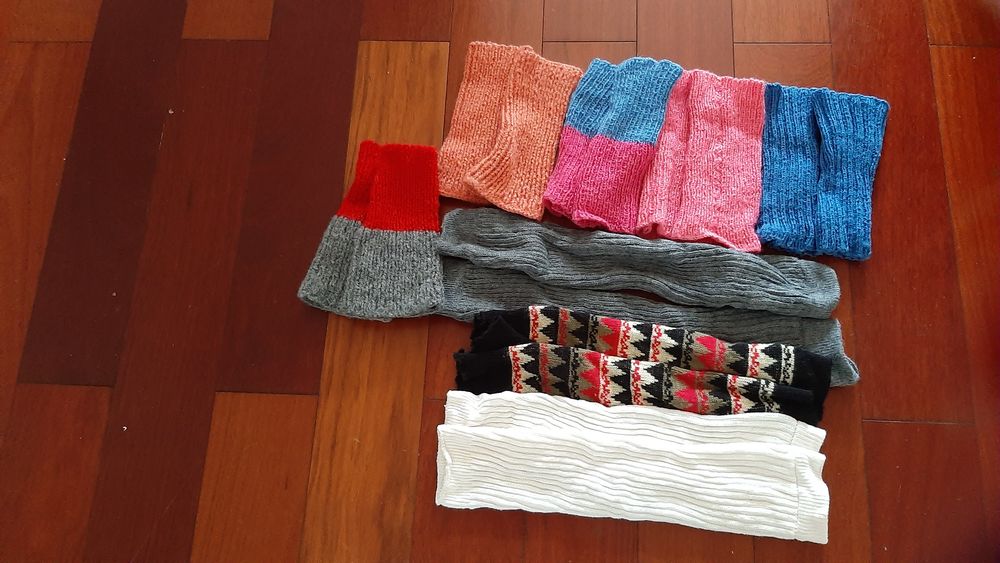 LOT JAMBIERES ET PROTEGES POIGNETS EN LAINE 10 Marseille 6 (13)