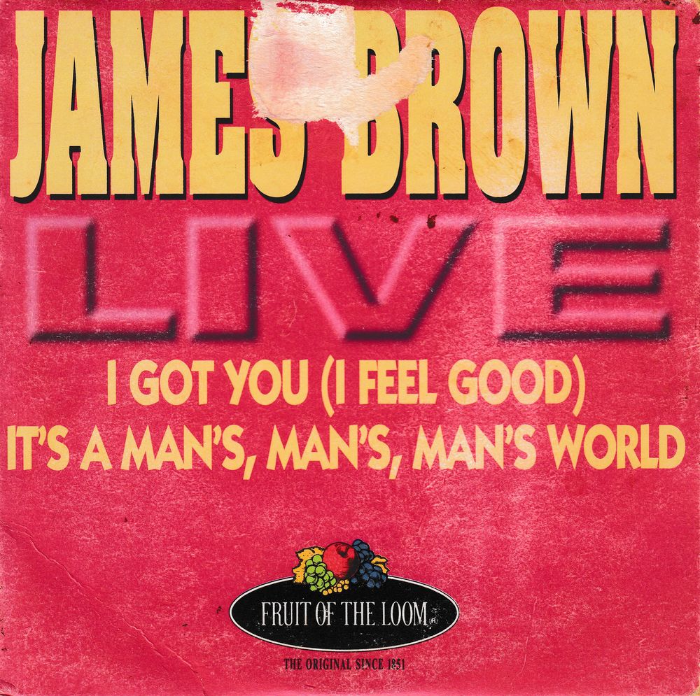 CD     James Brown     Live       Fruit Of The Loom 2 Antony (92)