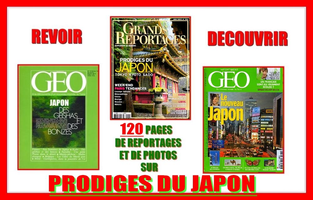 JAPON - g�o - DES PRODIGES 14 Lille (59)