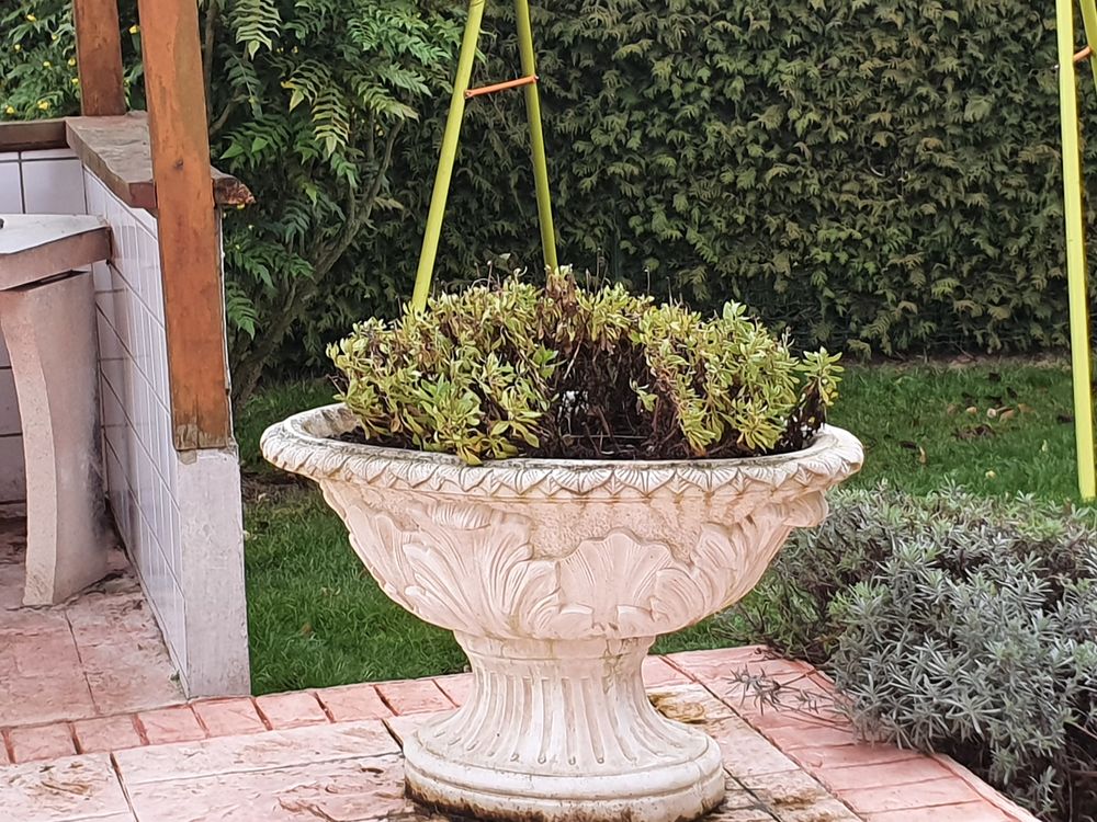 Jardini�re en pierre 40 Villers-Cotter�ts (02)