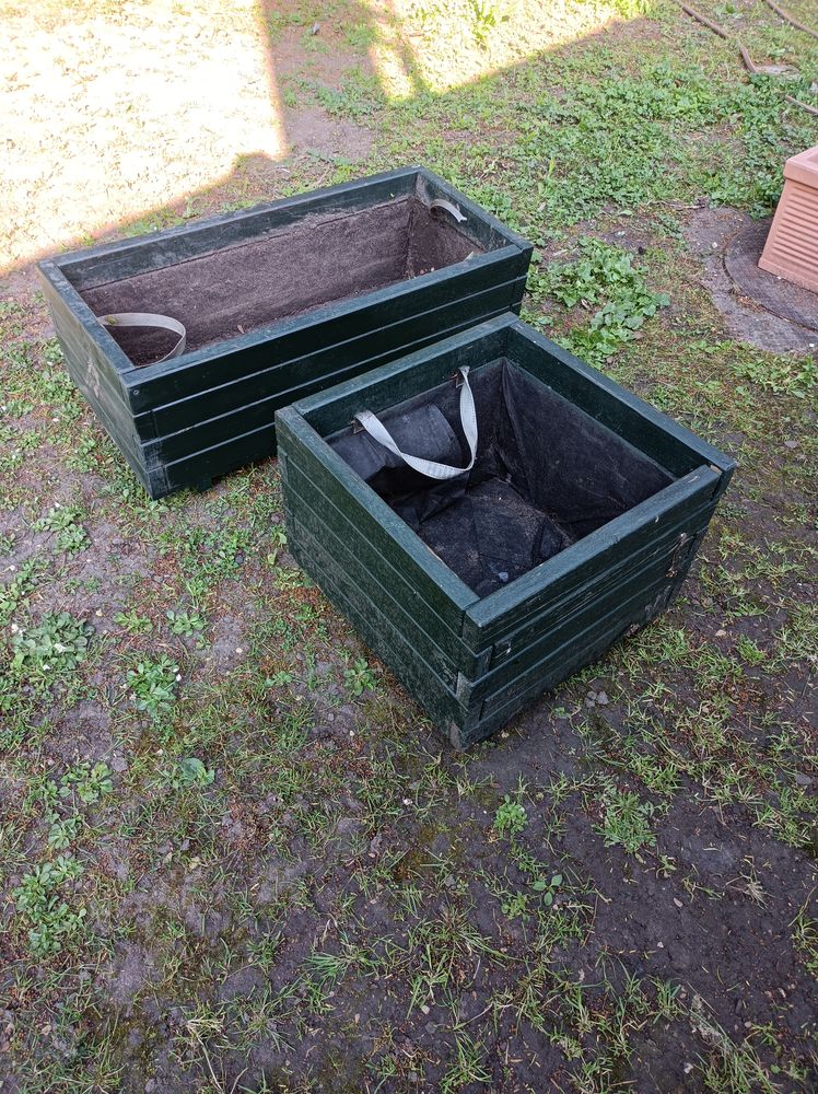 Jardini�res Bois � roulettes 60 Bougival (78)