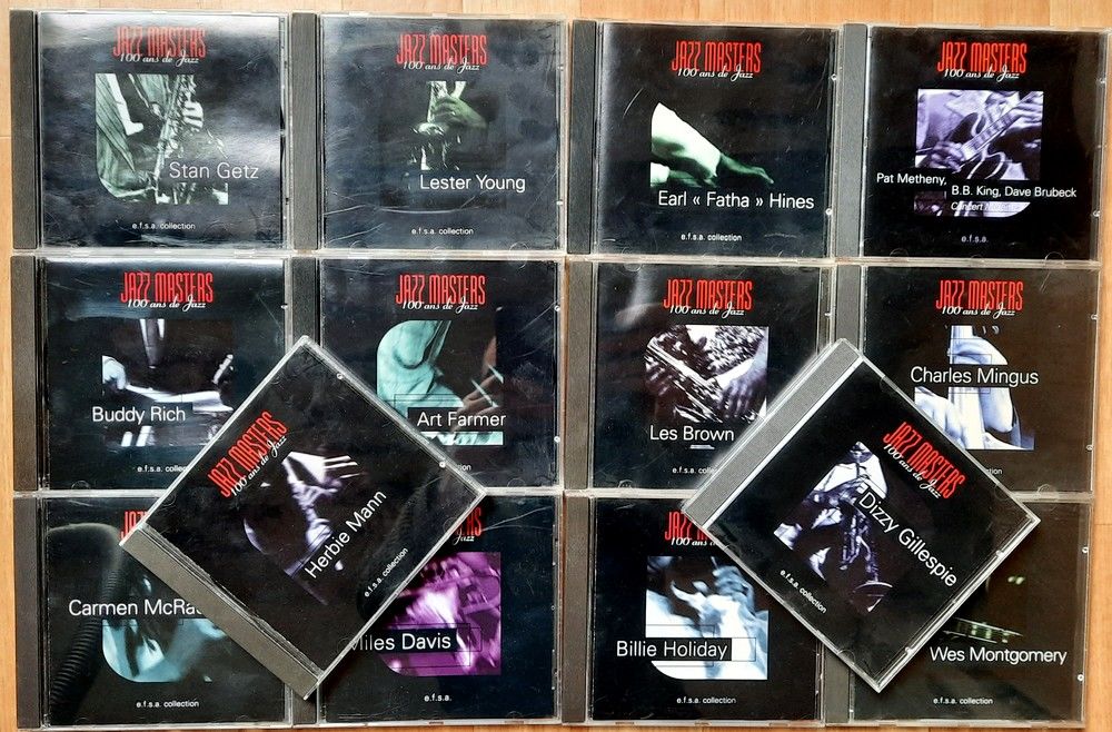 Jazz Masters - 100 ans de Jazz - 14 CD 15 Hergnies (59)