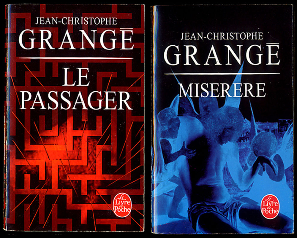 Jean-Christophe GRANG� / LOT de 2 romans (policier-thriller) 8 Antrain (35)
