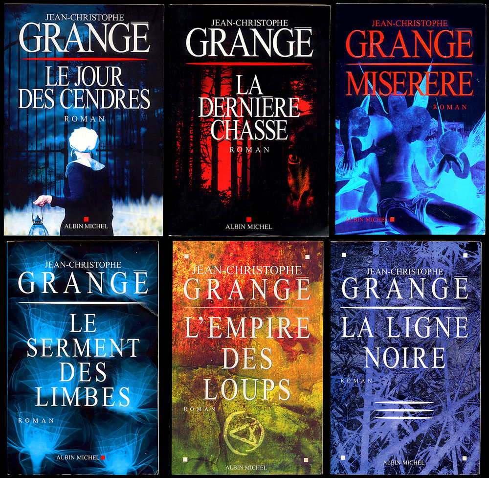 Jean-Christophe GRANG� / Super LOT de 6 romans �d. originale 25 Antrain (35)