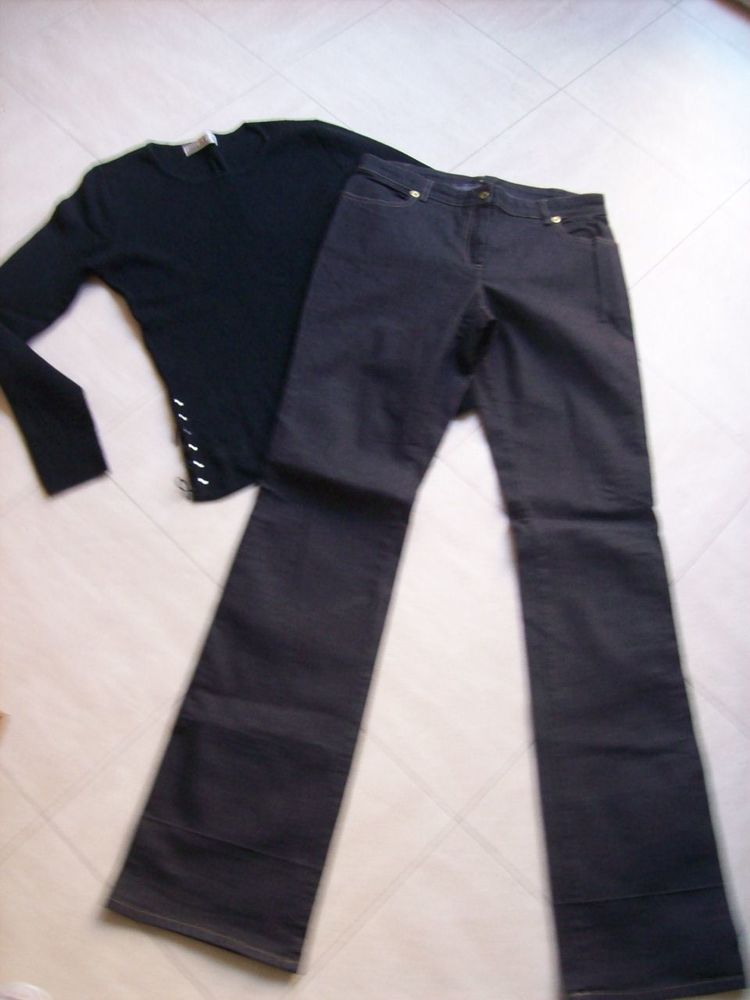 jean fonc�, pull, jupe culotte, gilet - 38 - zoe 2 Martigues (13)