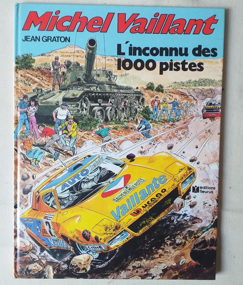 BD Jean GRATON : Michel Vaillant, l'inconnu des 1000 pistes - tome 37 - Edition de 1980 8 Montauban (82)
