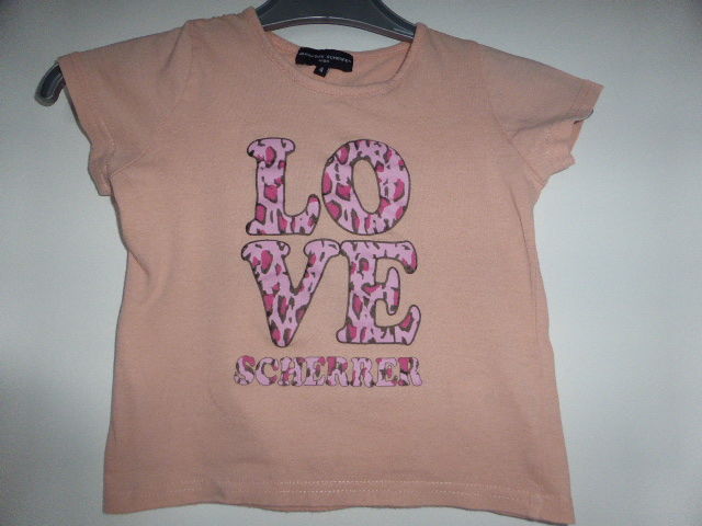 Jean-Louis SCHERRER Kids tee shirt love saumon 4 ans 3 Rueil-Malmaison (92)