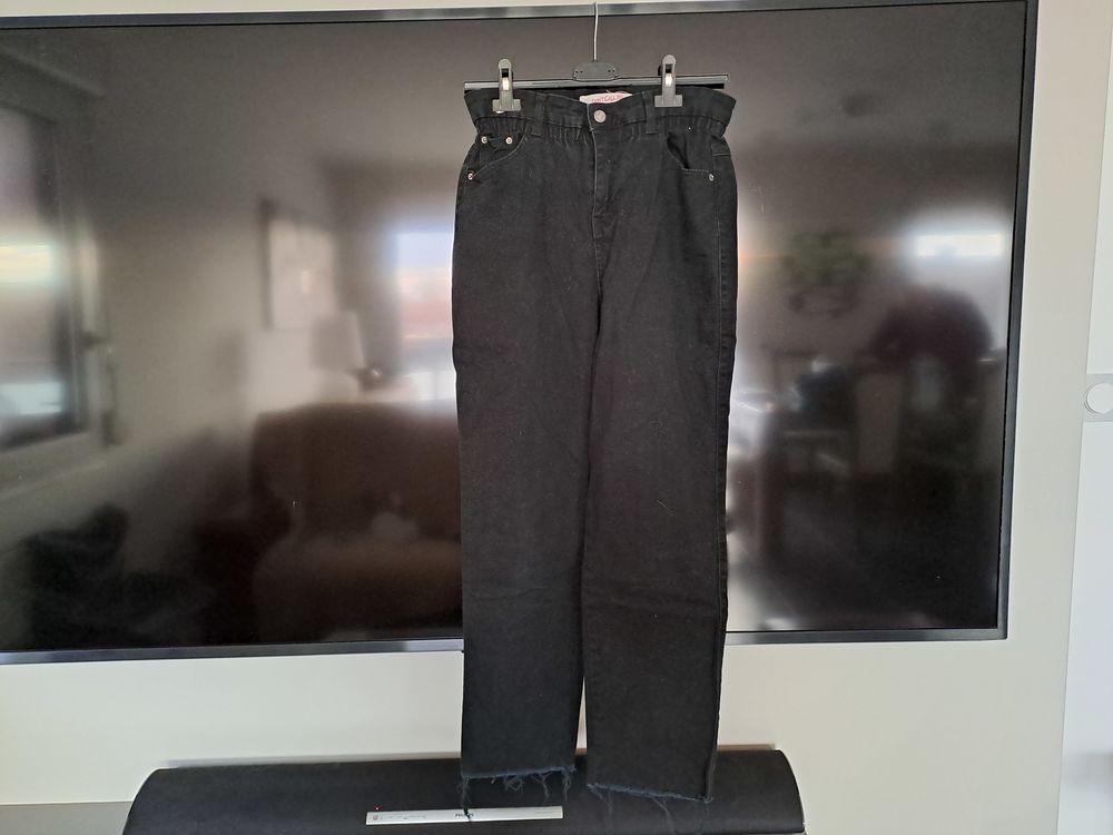 Jean noir - Taille 38 -  Jennyfer  - Taille �lastiqu�e 5 Ann�ullin (59)