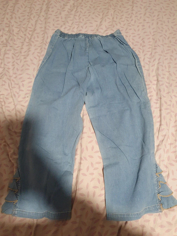Jean 3/4 - taille �lastique ? 46 4 Aubvillers (80)