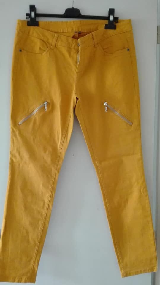 jean en tissu épais taille basse 40-42 10 Lanne (65)