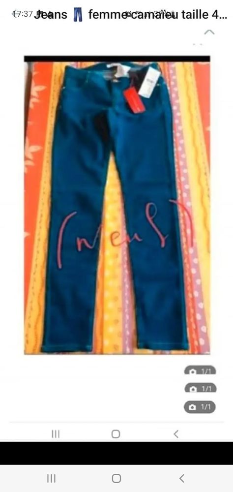 jeans femme cama�eu taille 40 ( neuf) 10 Bron (69)