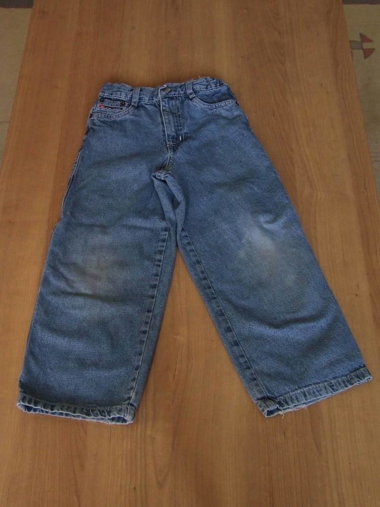 Jeans taille ajustable, style Baggy, Bleu délavé, 6 ans 2 Bagnolet (93)