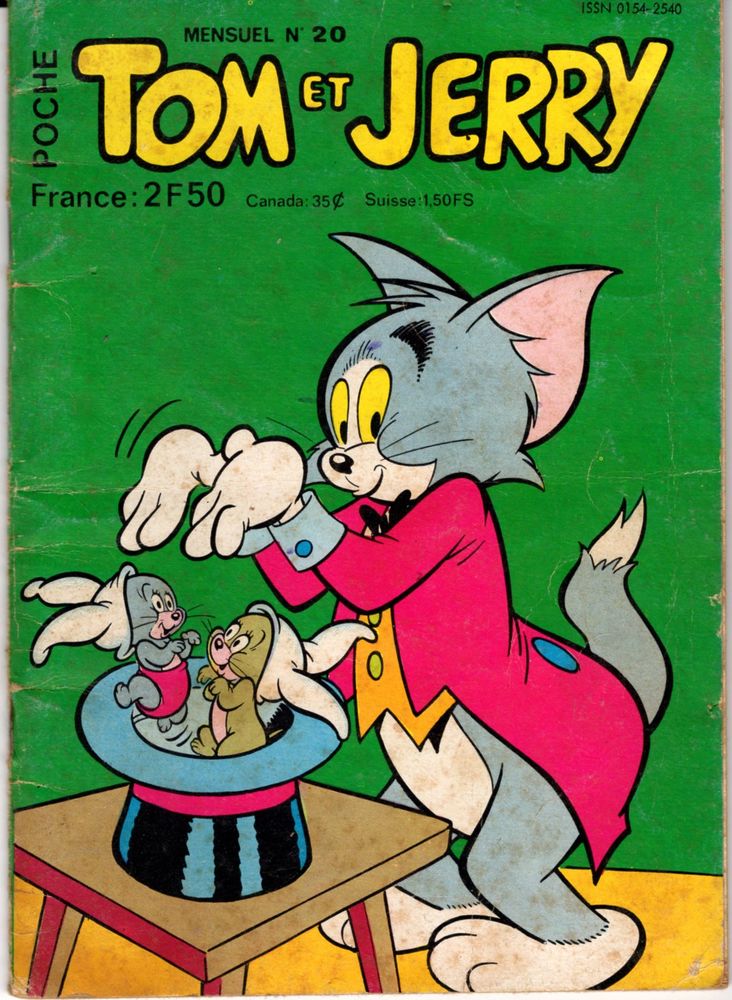 Tom et Jerry poche n�20 - L'ange Gardien - 1978 15 Argenteuil (95)