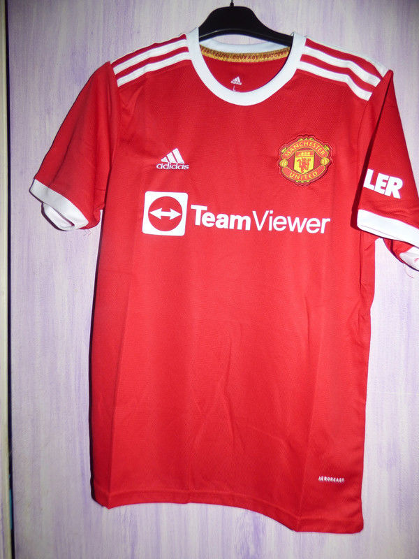 Jersey foot Manchester United Adidas domicile 50.5 Carpentras (84)