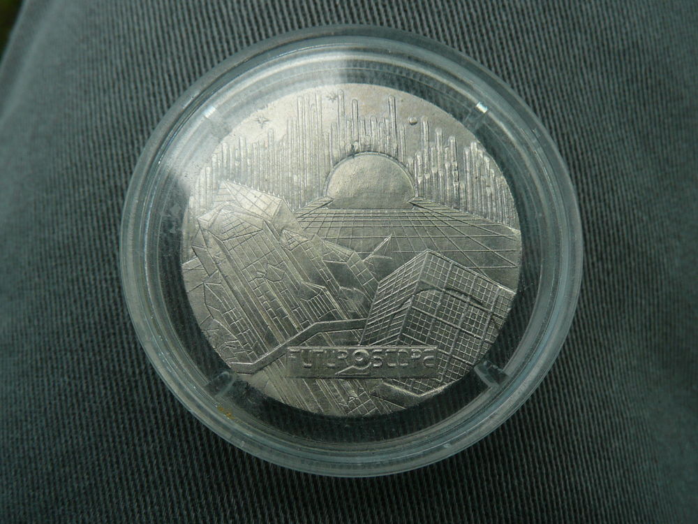 Jeton-M�daille 10 ans Futuroscope 14 Bordeaux (33)