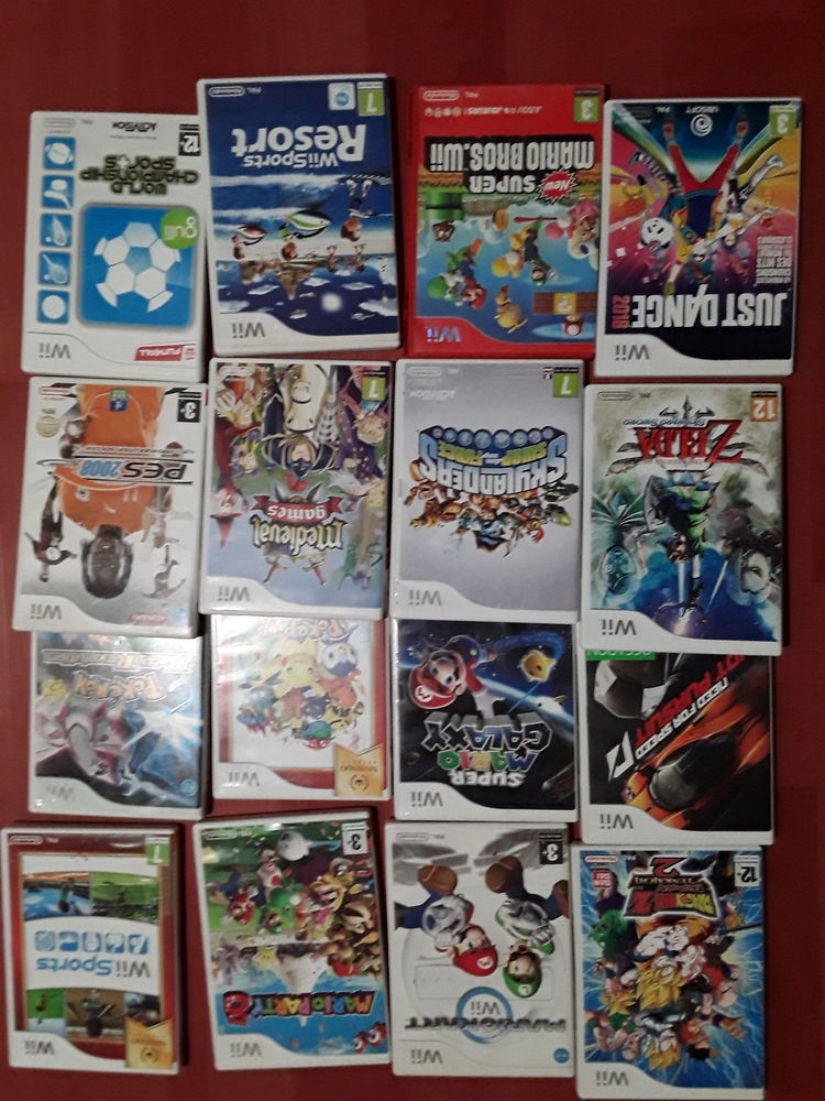 Wii+16 jeux + accessoires 100 Domgermain (54)