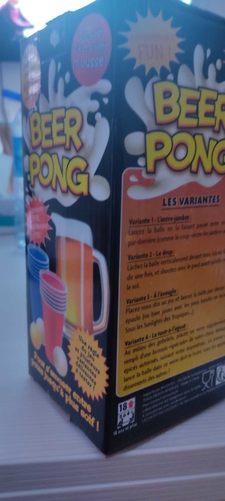 jeux BEER PONG 6 La Seyne-sur-Mer (83)