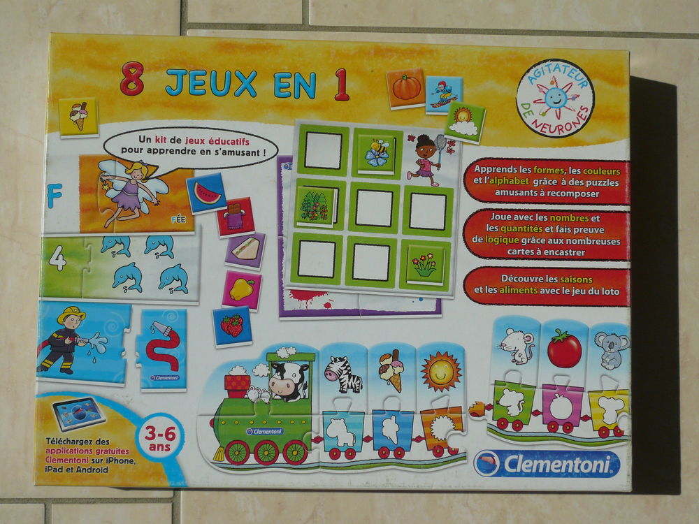 8 jeux en 1 Cl�mentoni 14 Franqueville-Saint-Pierre (76)