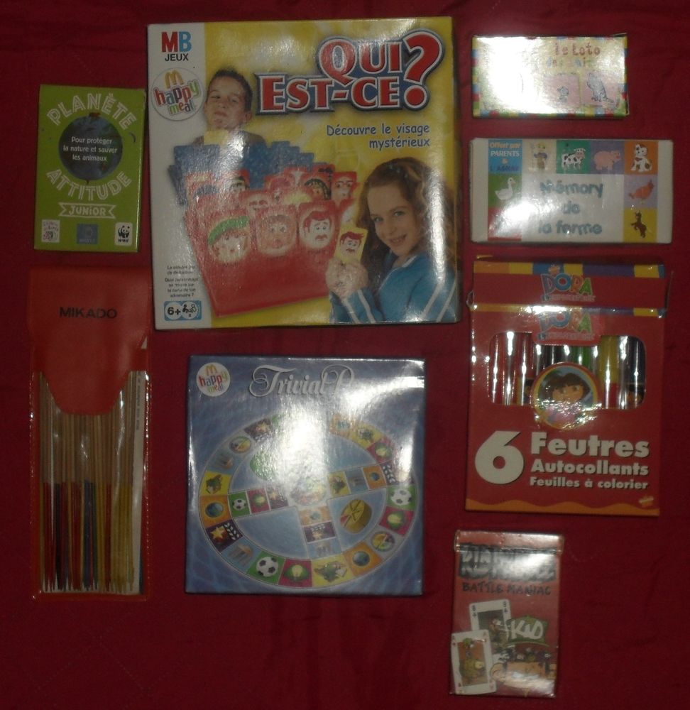 Lot de 8 Jeux complets et Neufs pour Enfants 20 Montreuil (93)
