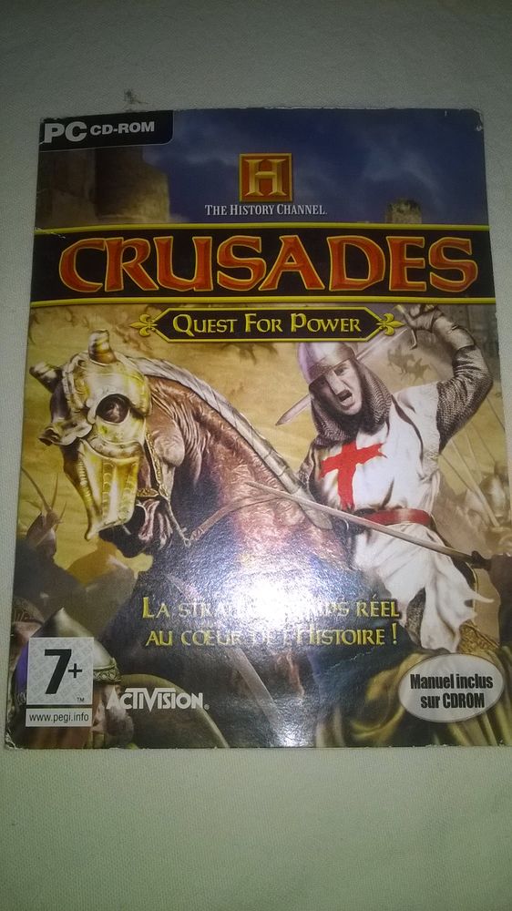 Jeux Crusades  Quest For Power 
pour PC 
Excellent etat 
5 Talange (57)