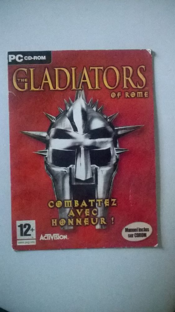 Jeux GLADIATOR 
pour PC 
Combat de gladiateurs 
Envoie da 4 Talange (57)