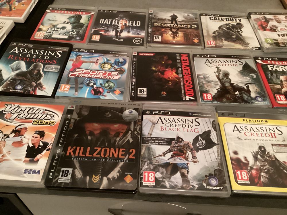 Lot de 17 jeux ps3 + 4 jeux ps2+4 jeux wii+ cables
35 Vaucresson (92)