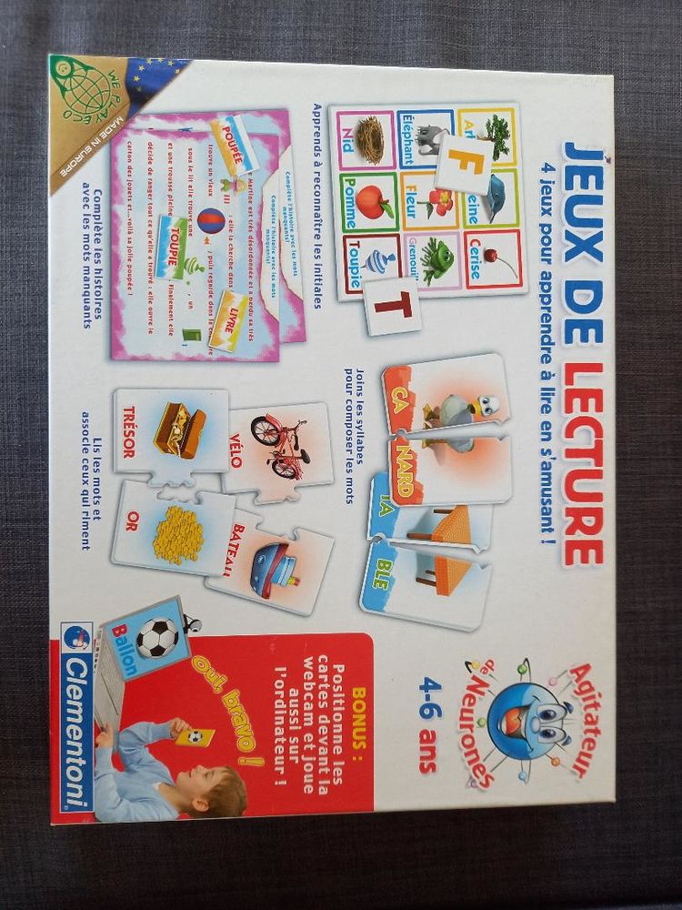Jeux de lecture � partir de 4-6 ans 15 Meudon (92)