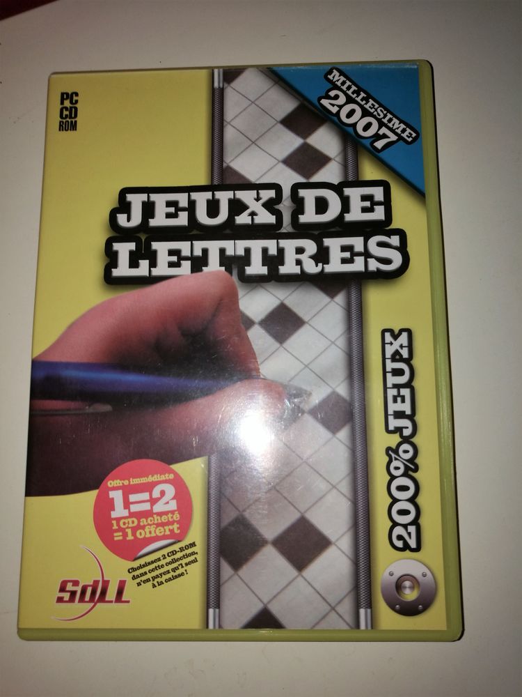JEUX DE LETTRES Mill�sime 2007 sur PC 1 Villiers (86)