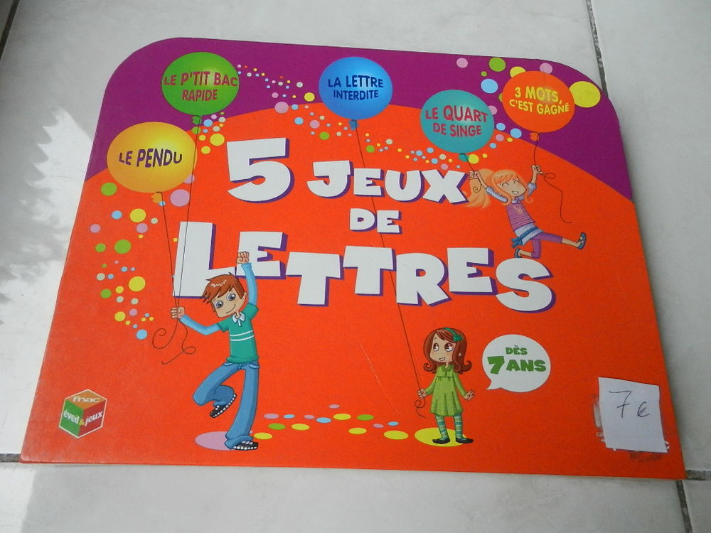 5 jeux de lettres 10 Annecy (74)