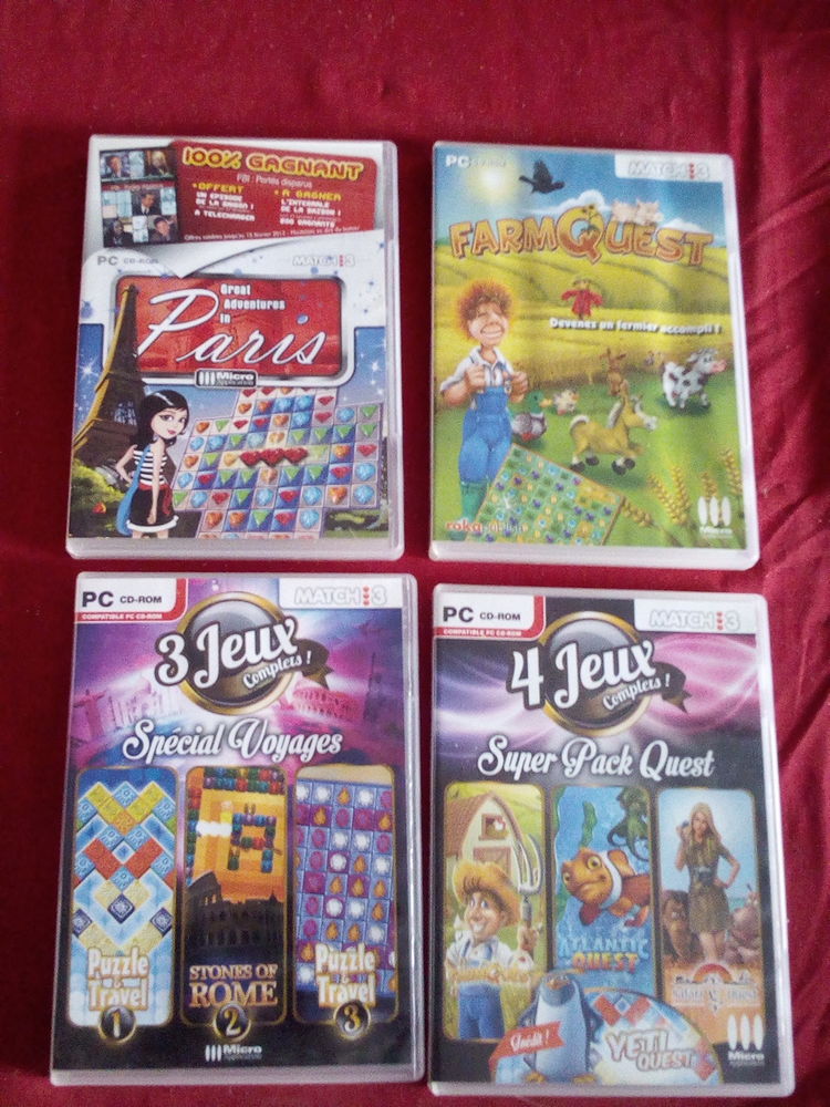 Jeux pc match 3 2 Sainte-Verge (79)