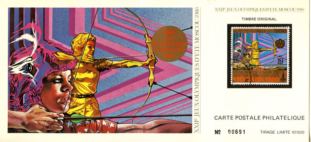 22 Jeux Olympiques d'Eté - Moscou 1980  49 Nîmes (30)