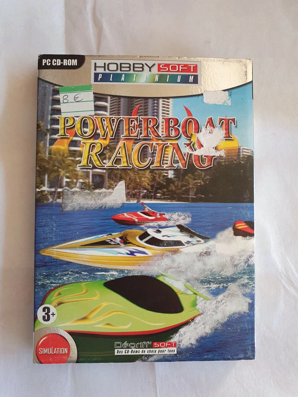 Jeux pc - simulation bateau - powerboat racing 1 Aubvillers (80)