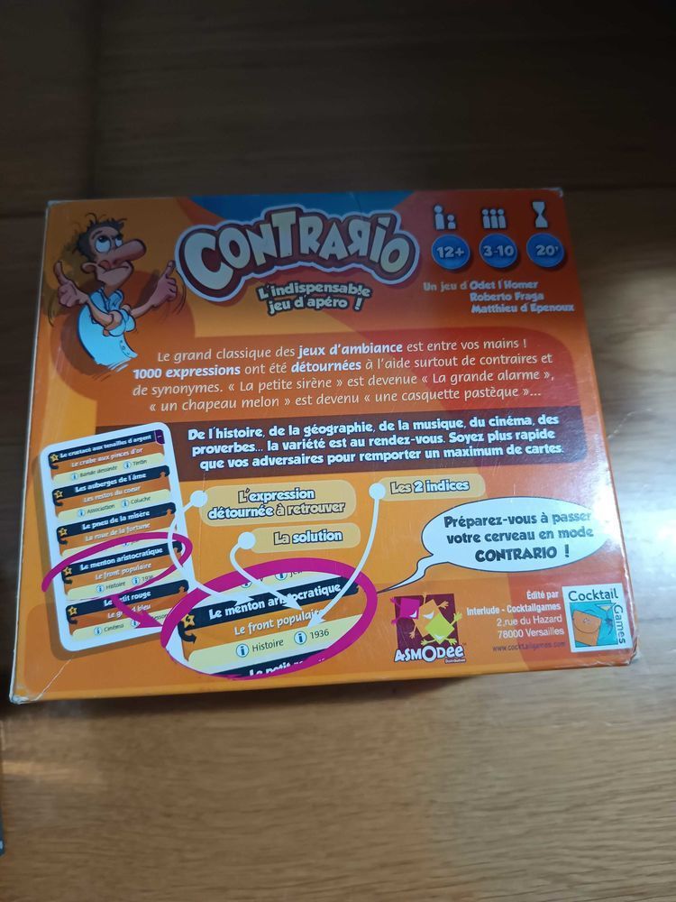 Lot de jeux de soci�t� Decrypto Le d�sert interdit et Contrario 30 Seclin (59)