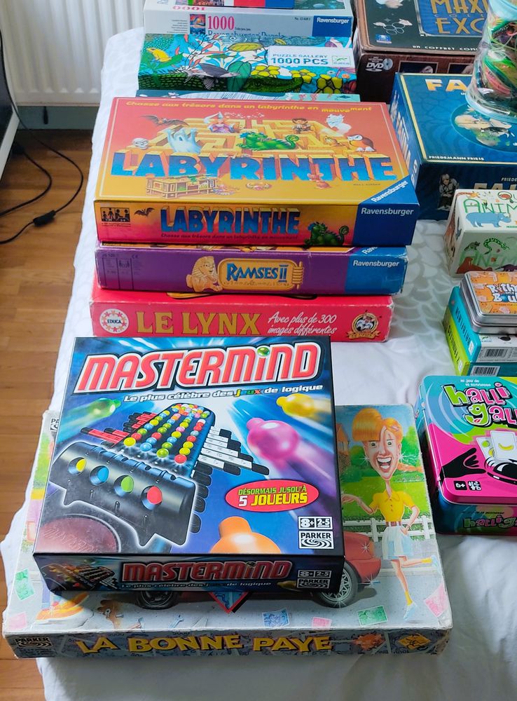 LOT Jeux de soci�t�, jeux cr�atifs 50 Lyon 6 (69)