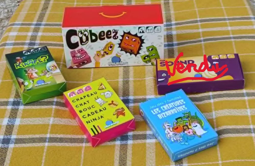 Lot de 4 Jeux de Soci�t� Ludiques et Dynamiques - Neuf 5 La Fert�-Alais (91)
