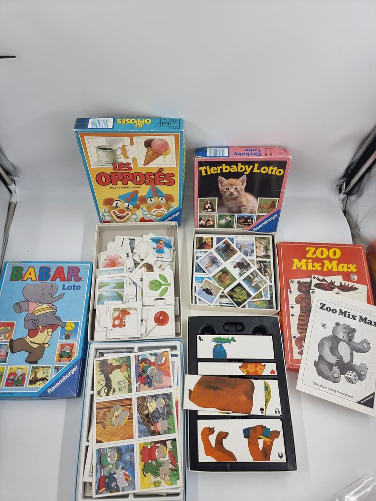 Lot de 4 jeux de soci�t� Ravensburger 4 Vulbens (74)