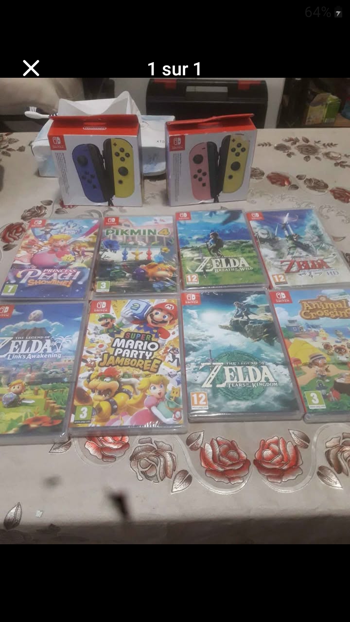  jeux switch neuf 40 Le Cannet (06)