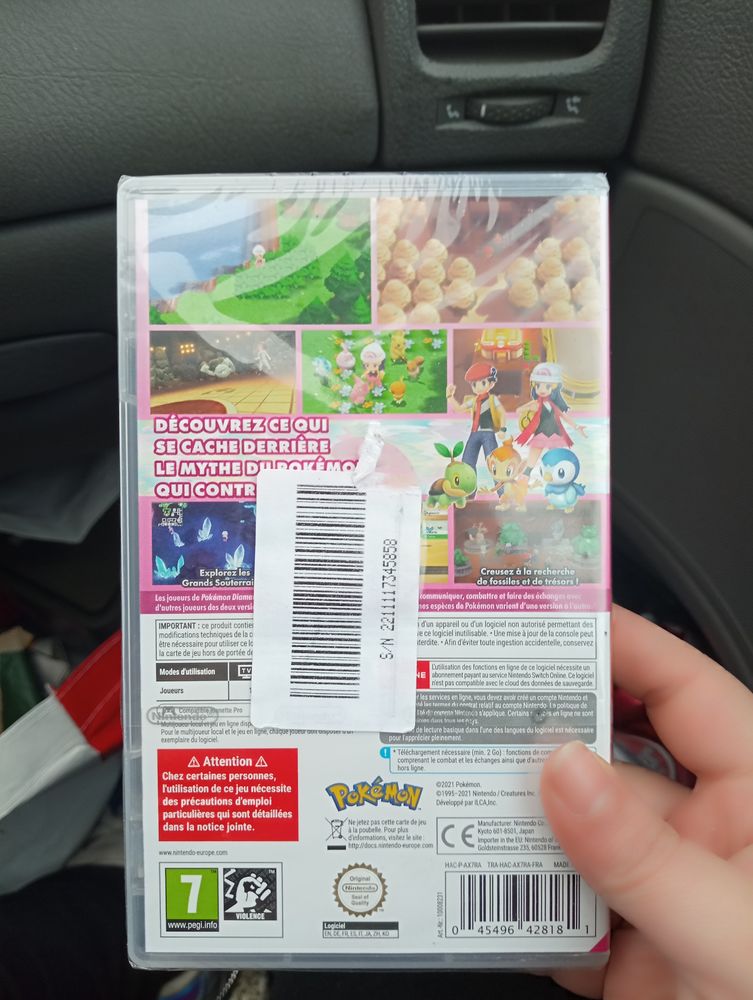 Jeux Switch pok�mon perle scintillant 30 Callac (22)