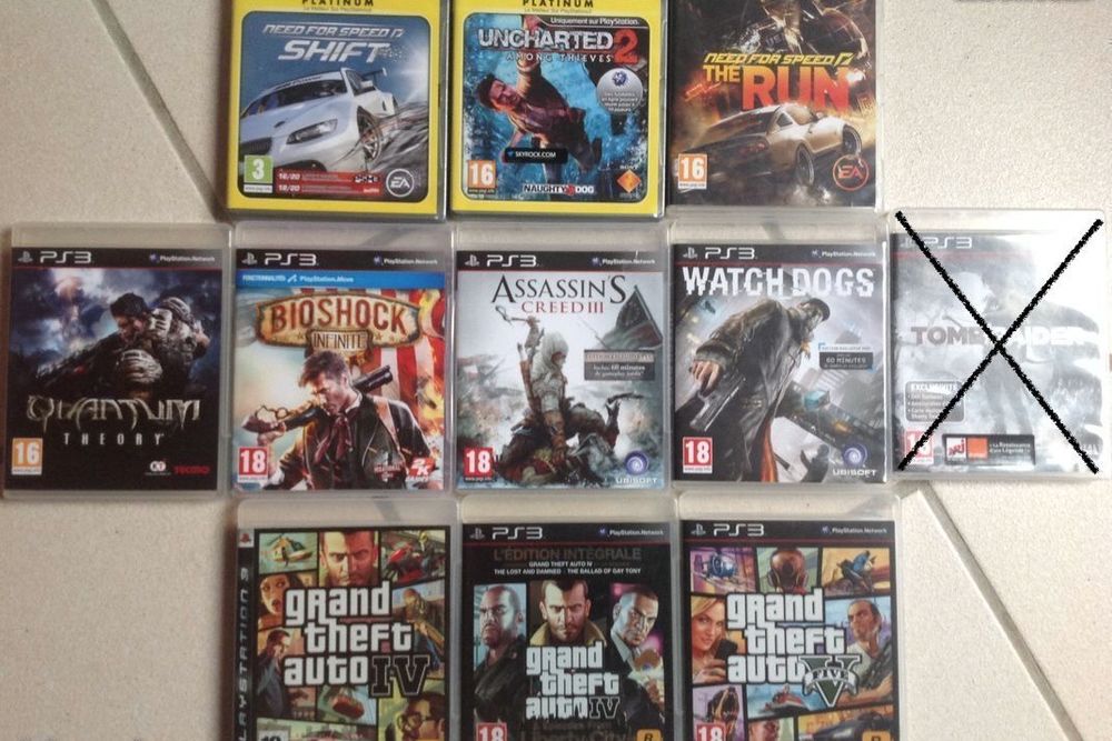 10 JEUX PS3 EN TR�S BON �TAT Envoi Possible
68 Tr�gunc (29)