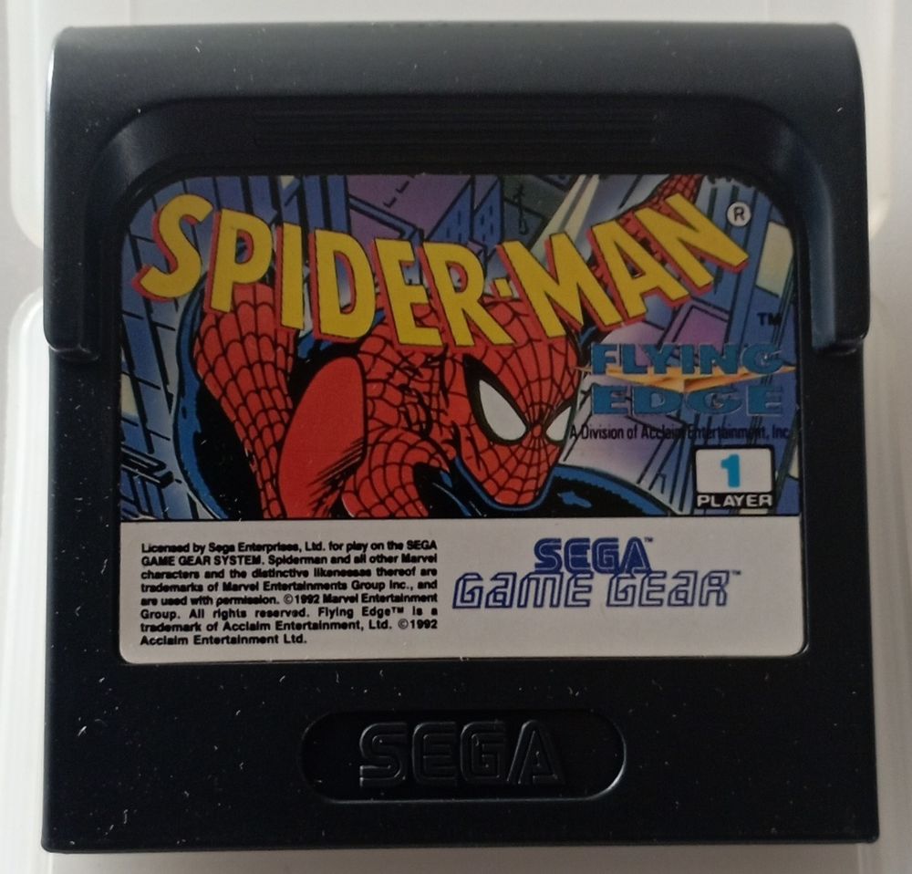Jeux vid�o Game Gear  Spiderman  20 Saint-Laurent-sur-Sa�ne (01)