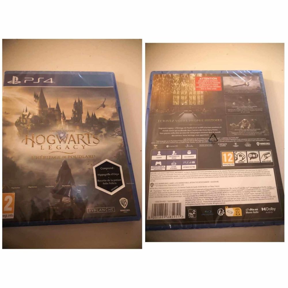PS4 Jeux video  HOGWARTS LEGACY ' L'h�ritage de poudlard  30 Lunel (34)
