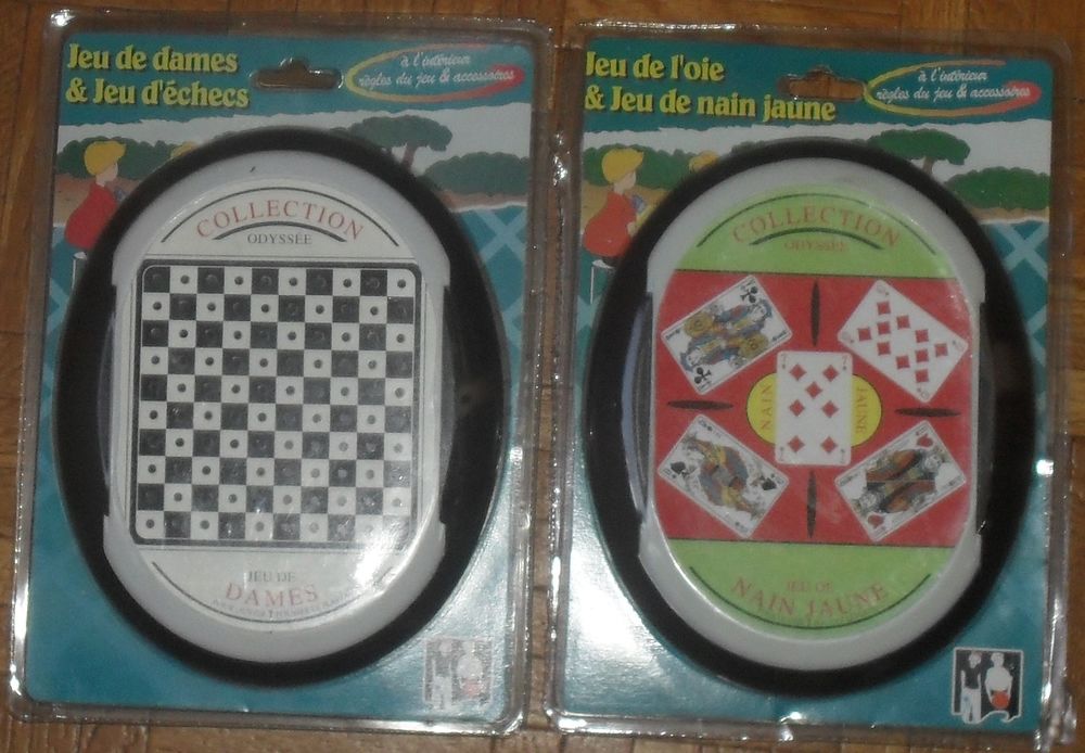 Lot de 2X2 Jeux de Voyage NEUFS 18 Montreuil (93)